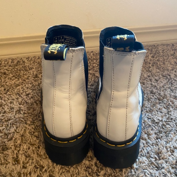 Dr Martens 2976 Bex Smooth Leather Platform Chelsea Boots - Picture 4 of 4